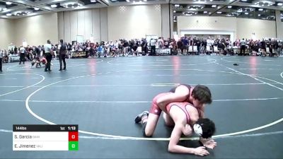 144 lbs Round Of 16 - Sebastian Garcia, Daniel Cormier WC vs Edgar Jimenez, Valiant College Prep