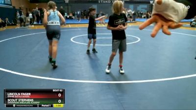 80-104 lbs Round 1 - Lincoln Fager, Empire Battle School vs Scout Stephens, Sanderson Wrestling Academy