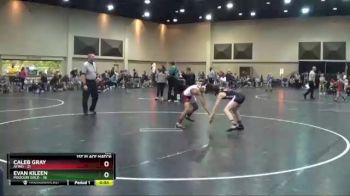 100 lbs Finals (2 Team) - Evan Kileen, Missouri Gold vs Caleb Gray, AYWO