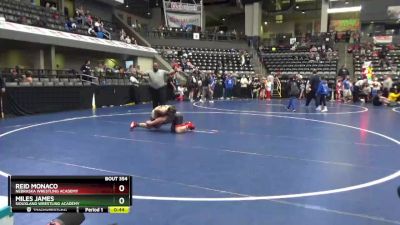 112 lbs Semifinal - Miles James, Siouxland Wrestling Academy vs Reid Monaco, Nebraska Wrestling Academy