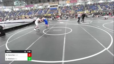 Round Of 32 - Monico Sanchez, Fort Lupton vs Daniel Madison, Paa