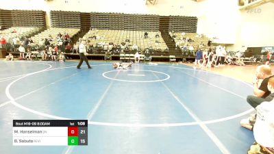 81 lbs Rr Rnd 9 - Max Hanselman, Quaker Nation vs Brady Sobuto, Revival Yellow