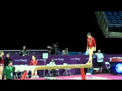 Sui Lu & Yao Jinnan CHN BB - 2012 Test Event Podium Training