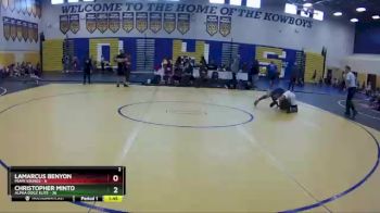 152 lbs Round 1 (8 Team) - Christopher Minto, Alpha Dogz Elite vs Lamarcus Benyon, Miami Vikings