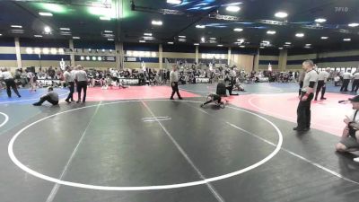 80 lbs Rr Rnd 2 - Zailey Lozano, Valley Bad Boys vs Ella Heyne, Kalispell WC