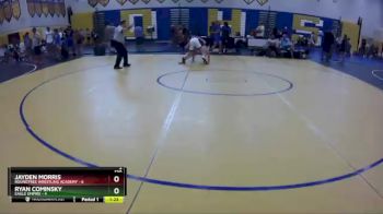 120 lbs Placement (16 Team) - Jayden Morris, Roundtree Wrestling Academy vs Ryan Cominsky, Eagle Empire