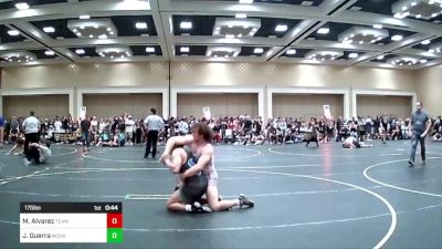 175 lbs Consi Of 8 #1 - Michael Alvarez, Team Faith vs JeanLuc Guerra, Mountain View WC