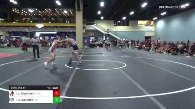 133 lbs Consi Of 8 #1 - Jared Bluesteen, Virginia Tech WC vs Jesus Sanchez, Dubuque WC