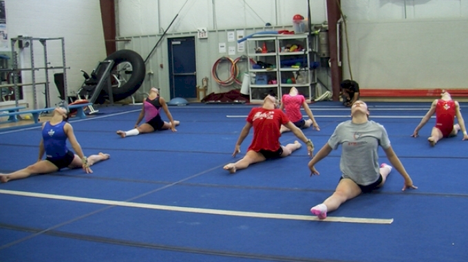 Canadian National Team warmup flash.jpg