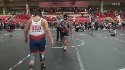 168 lbs Round 5 - Caiden Perez, Hugoton Wrestling Club vs Knox Washington, Hoxie Kids Wrestling Club