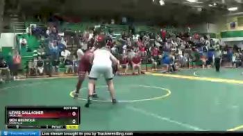 285 lbs Cons. Round 5 - Ben Brendle, LOUISVILLE vs Lewis Gallagher, AVON LAKE