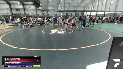 138 lbs Cons. Round 5 - Thomas Wippel, OR vs Trenton Moret, CO