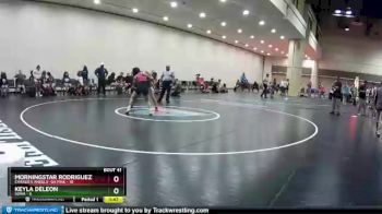 126 lbs Round 9 (10 Team) - Keyla Deleon, SOWA vs Morningstar Rodriguez, Charlie`s Angels- GA Pink