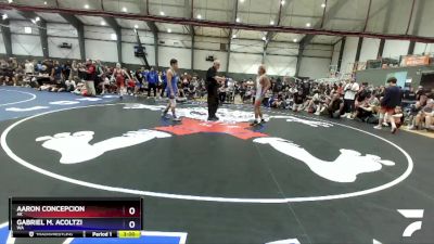 150 lbs Champ. Round 2 - Aaron Concepcion, AK vs Gabriel M. Acoltzi, WA