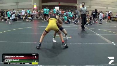 115 lbs Round 1 (6 Team) - Stetson Gable, POWA vs Vander Raczkowski, Team Alpha