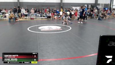 36-39 lbs Round 3 - Sawyer Watts, Toro World Club vs Mosby Brasel, Elma Wrestling Club