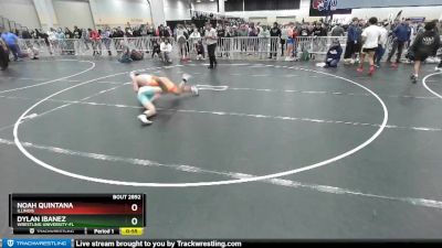 157 lbs Cons. Round 4 - Dylan Ibanez, Wrestling University-FL vs Noah Quintana, Illinois