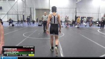 105 lbs Finals (2 Team) - Soshiant Elias, Team Germantown vs Jackson Peeples, Grit Mat Club Red