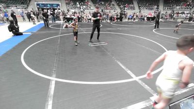 55 lbs Semifinal - Sawyer Simpson, Salina Wrestling Club vs Armani Benitez, Juic3 Acad3my