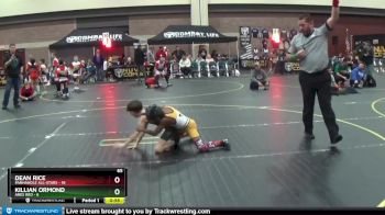 65 lbs Round 5 (6 Team) - Killian Ormond, Ares Red vs Dean Rice, Panhandle All-Stars