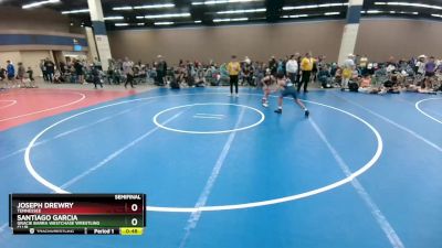 97 lbs Semifinal - Joseph Drewry, Tennessee vs Santiago Garcia, Gracie Barra Westchase Wrestling Club