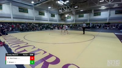 132 lbs Champ. Round 2 - Alejandro Martinez, Rapid City Cobblers vs Trey Breen, Tongue River