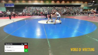 98 lbs Round Of 16 - Isabella Berger, Victory Wrestling Club,wa vs Malia Gomez, Patriot Wrestling Club