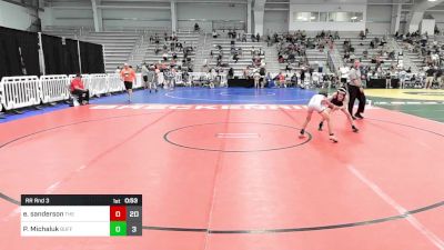 75 lbs Rr Rnd 3 - Easton Sanderson, The Fort Hammers vs Peter Michaluk, Buffalo Valley Elem