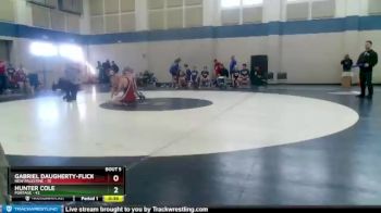 160 lbs Round 3 (4 Team) - Hunter Cole, Portage vs Gabriel Daugherty-Flick, New Palestine