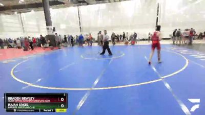 129 lbs Cons. Round 3 - Braden Bewley, Heavy Hitting Hammers Wrestling Club vs Isaiah Erkel, Warrior Wrestling Club