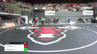 192 lbs Consi Of 16 #1 - David Rapp Jr, Central vs Damian Guerrero, Tulare Western