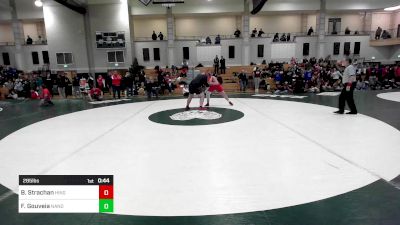 285 lbs Consi Of 8 #2 - Brook Strachan, Hingham vs Frank Gouveia, North Andover