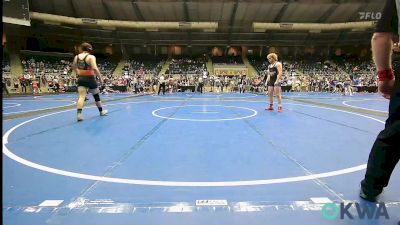 195 lbs 2nd Place - Brohk Townley, Pawhuska Elks Takedown vs Max Quadnau, Kiefer