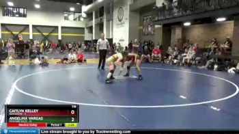 118 lbs Round 4 (6 Team) - Caitlyn Kelley, Wisconsin vs Angelina Vargas, Missouri Gold