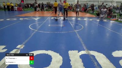 C-145 lbs Consi Of 4 - Kennedy Thomas, NY vs Andersen Evans, OH