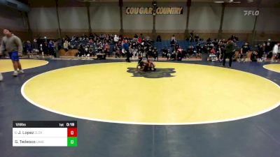 129 lbs Consi Of 16 #2 - Jeff Lopez, Clovis West vs Gaetano Tedesco, Lake Gibson (FL)