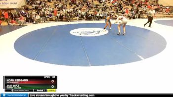 165 lbs Champ. Round 1 - Jair Diaz, Harper College vs Noah Leisgang, UW-LaCrosse