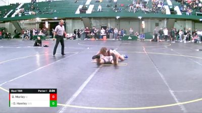 285 lbs Cons. Semi - Owen Hawley, Grand Valley State vs Dirk Morley, Northwestern