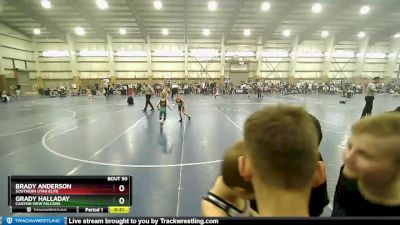 49 lbs Cons. Semi - Brady Anderson, Southern Utah Elite vs Grady Halladay, Canyon View Falcons