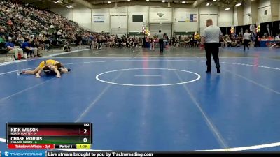 132 lbs Semis & 1st Wrestleback (8 Team) - Chase Morris, Millard North vs Kirk Wilson, North Platte