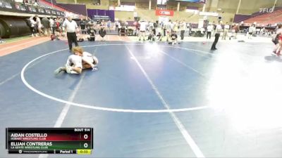 175 lbs Cons. Round 3 - Elijah Contreras, La Gente Wrestling Club vs Aidan Costello, Hobart Wrestling Club