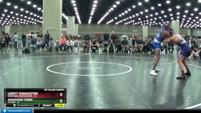 184 lbs Placement (4 Team) - Donovan Corn, Luther vs Jaritt Shinhoster, Wisconsin-Whitewater