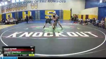 182 lbs Quarters & Wb (16 Team) - Vincent Donatelle, North Port vs Isaiah Sumner, Camden 2