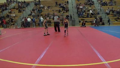 65 lbs Cons. Round 4 - Mac Binek, Holdingford vs Garrett Crittenden, Legends Of Gold