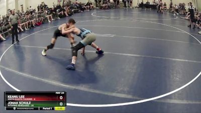 125 lbs Round 5 (6 Team) - Jonah Schulz, Wyoming Renegades vs Keanu Lee, South Dakota Thunder