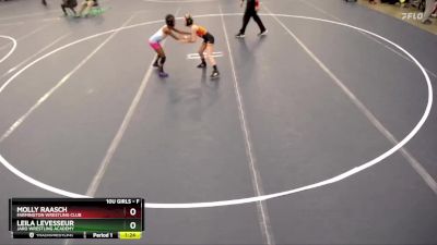 Quarterfinal - Leila LeVesseur, JARO Wrestling Academy vs Molly Raasch, Farmington Wrestling Club