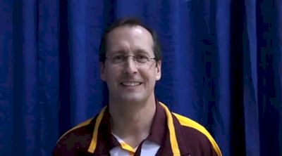 Mike Burns Head Coach University of Minnesota before the 2012 Windy City invite