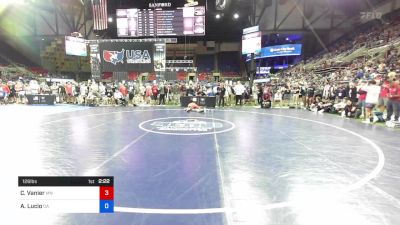 126 lbs Rnd Of 128 - Charles Vanier, Minnesota vs Anthony Lucio, California