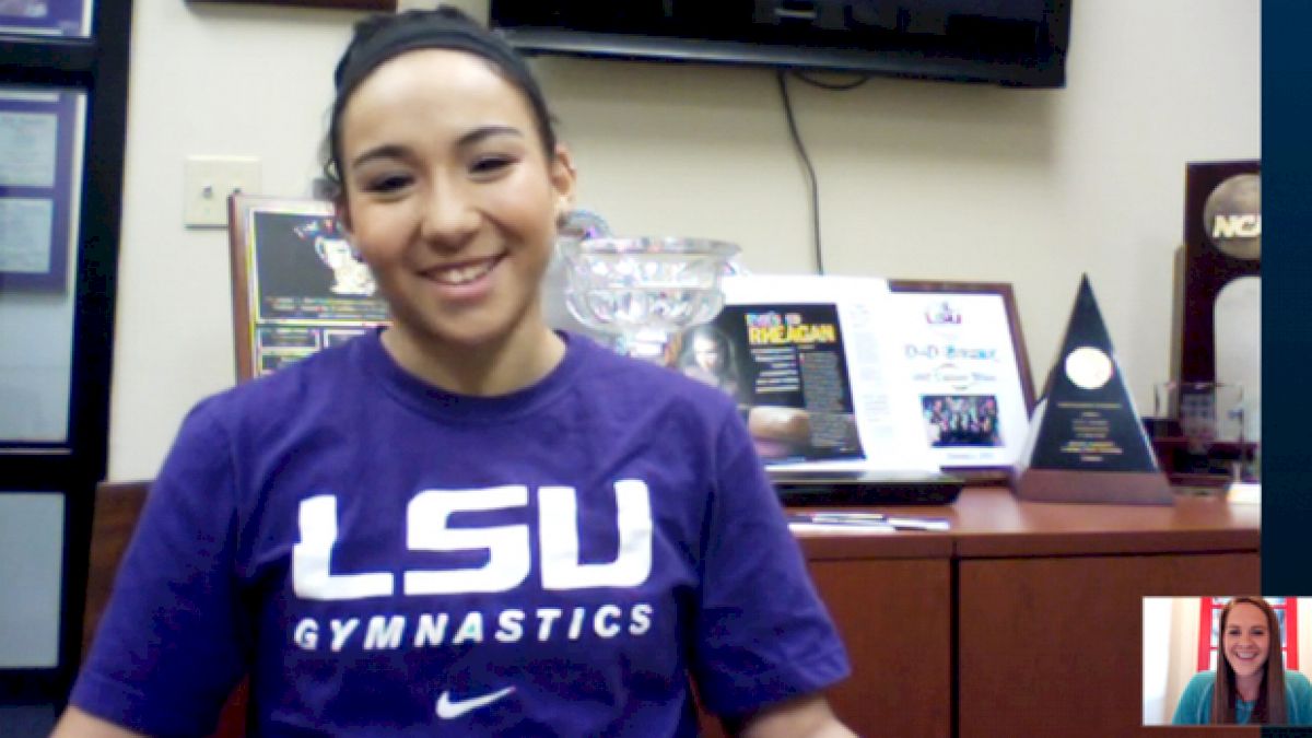 Myia Hambrick On #1 LSU's Spectacular Start & First Travel Meet In Vegas