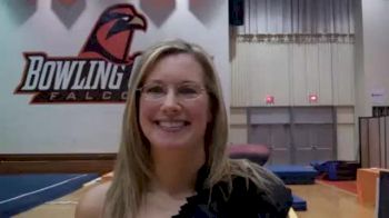 BGSU head coach Kerrie Beach talks about being at home and overall improvement